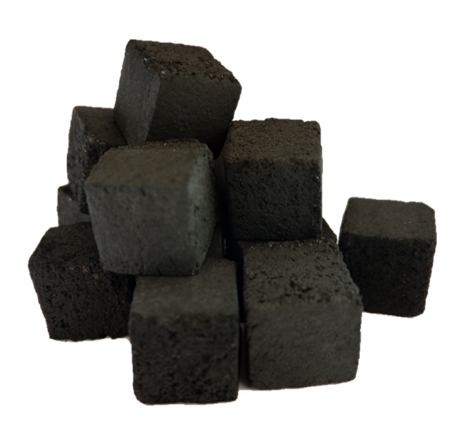 Cube Coconut Shell Briquettes